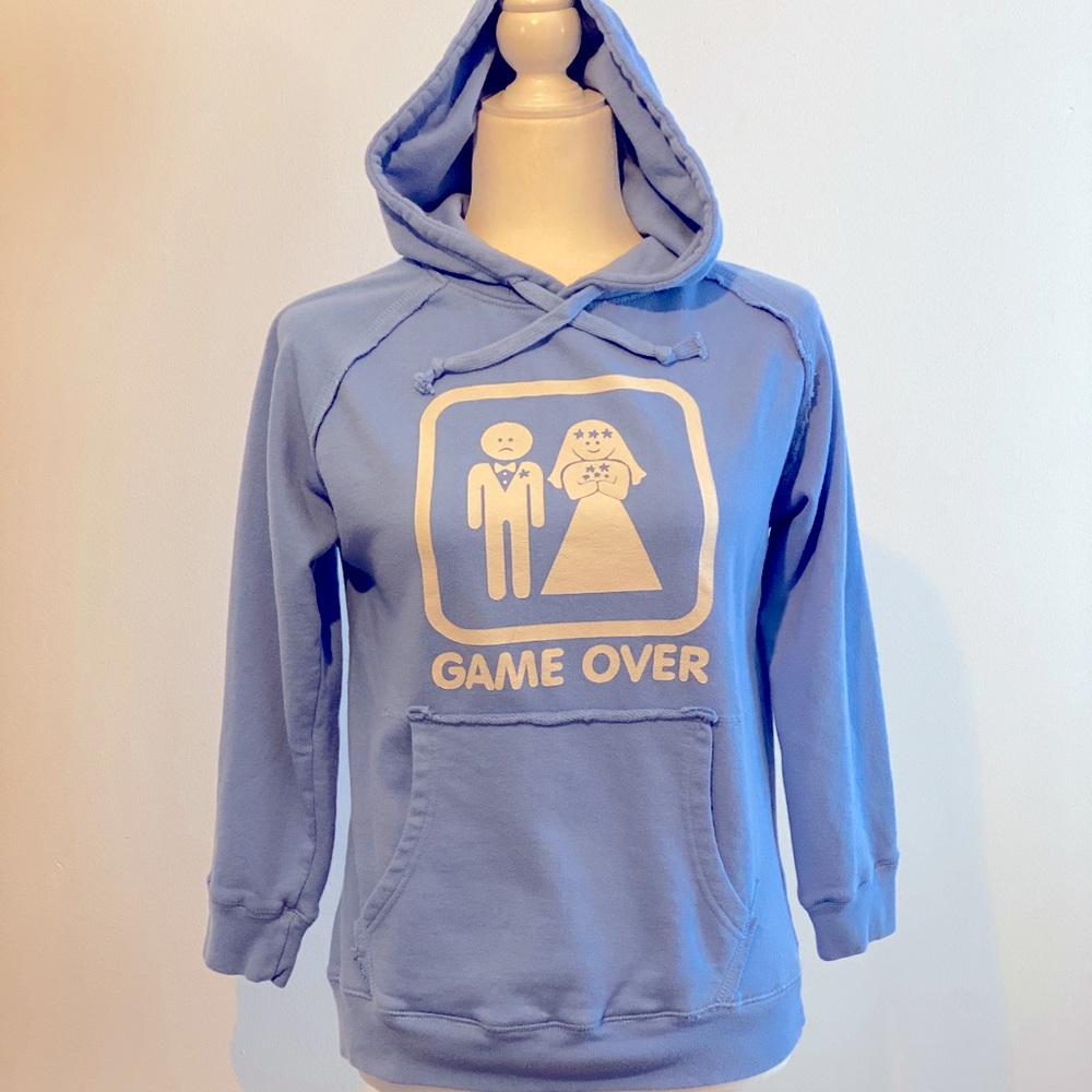 Game Over Hoodie for the newlywed 👰‍♀️